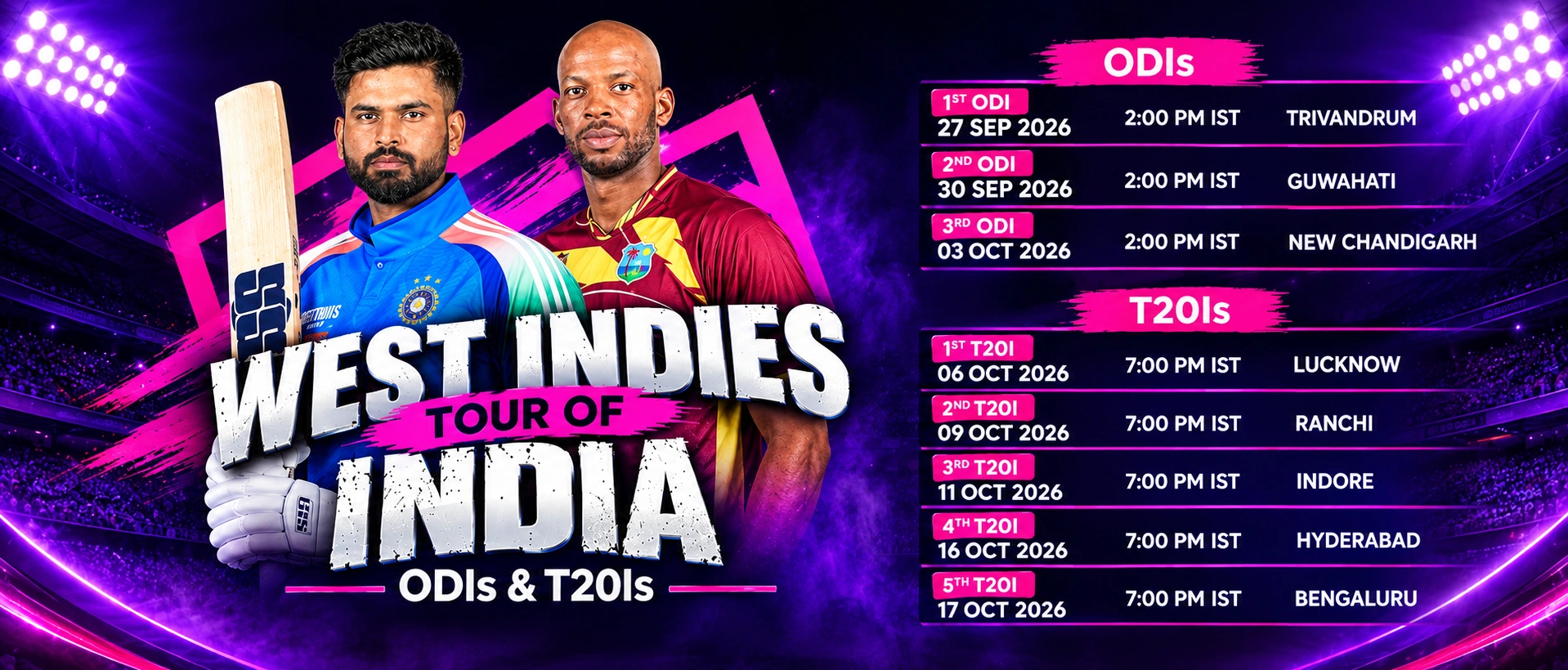 Jeetexch banner wi vs ind