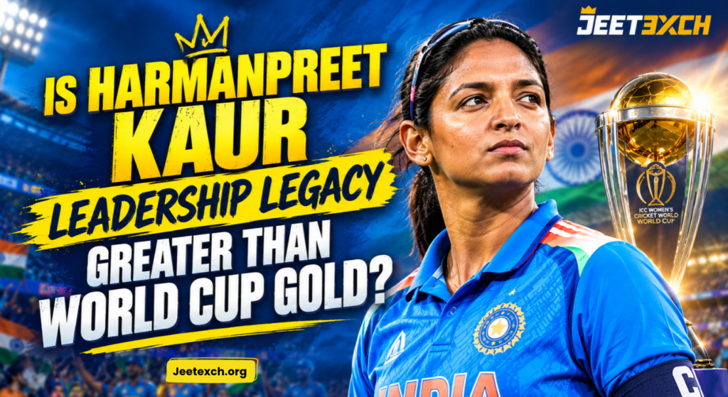 Is Harmanpreet Kaur Leadership Legacy Greater Than World Cup Gold